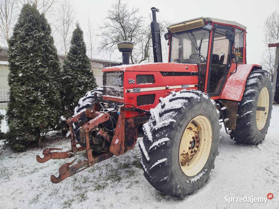 Ciągnik rolniczy Same Laser 150 Same Czarna