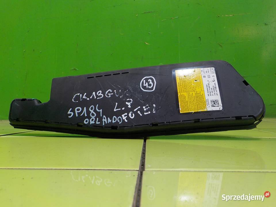 CHEVROLET ORLANDO 20 VCDI airbag poduszka fotela mazowieckie
