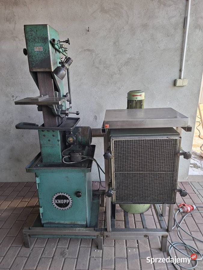 Szlifierka Taśmowa Pionowa KNOPP MKS 0 Odciąg Berejów