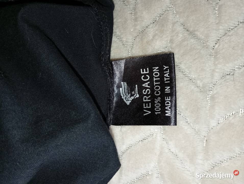 Czarny tshirt Versace jeans couture meduza Gorzów Wielkopolski
