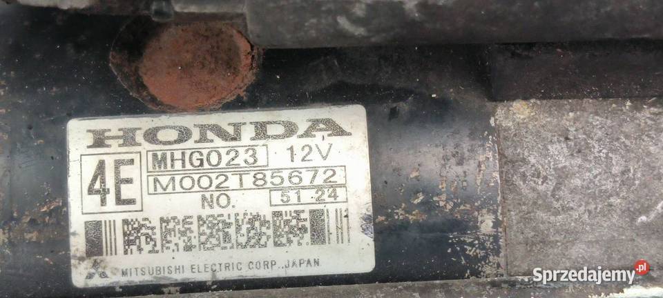 ROZRUSZNIK HONDA M002T85672 Lipno