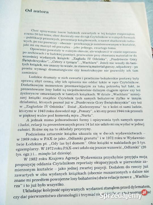 Reportaż z tamtych dni Chlebowskiego Warszawa