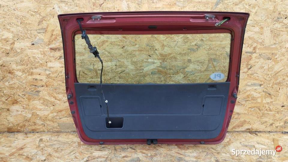 TYLNA KLAPA BAGAŻNIKA TYŁ SZYBA SEAT IBIZA III 3 Rudziniec