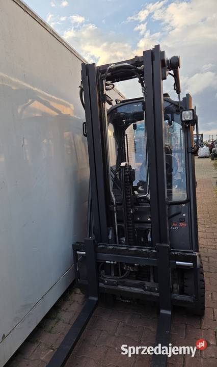 Wózek widłowy elektr Linde E16 Triplex pełna Wózki widłowe Radom