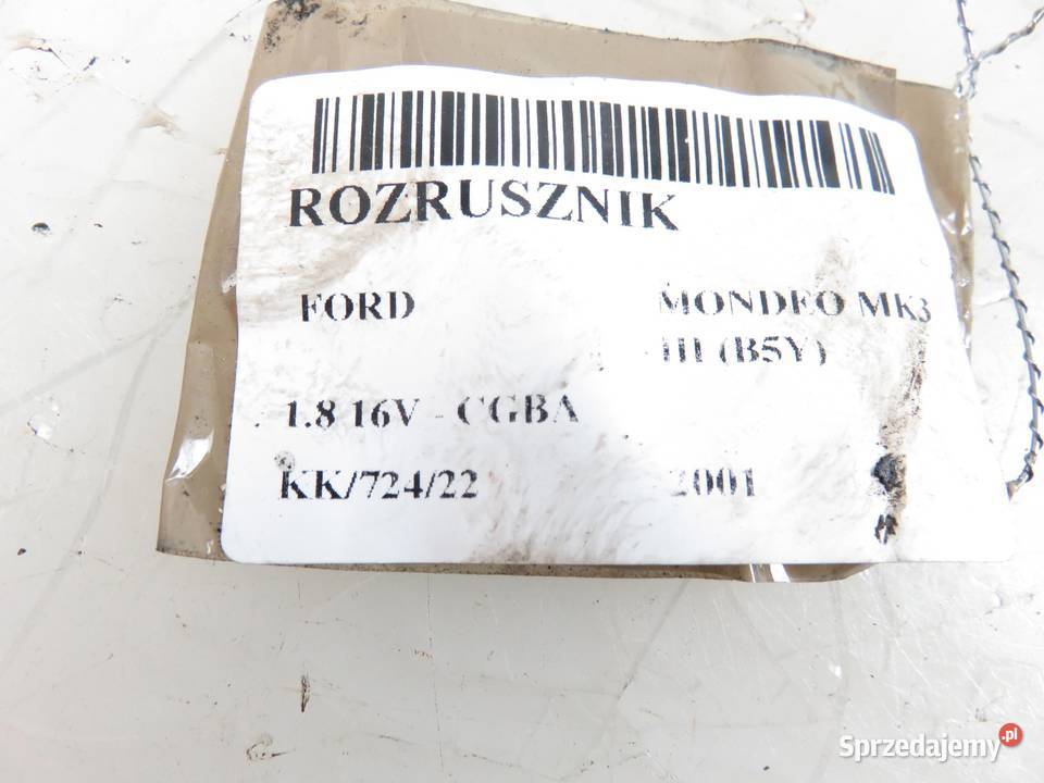 ROZRUSZNIK FORD MONDEO MK3 III 18 małopolskie
