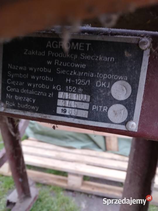 Sieczkarnia do słomy siana i gałęzi Wentalka Mnichów