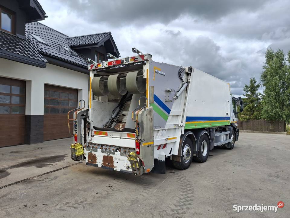 Iveco Stralis 360 Śmieciarka FAUN Dwukomorowa pomorskie Sierakowice