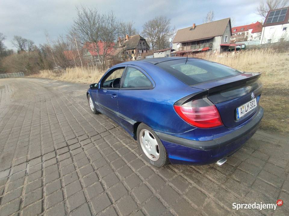 Mercedes C w203 Sport coupe 23 kompresor 197 nieuszkodzony sprzedam