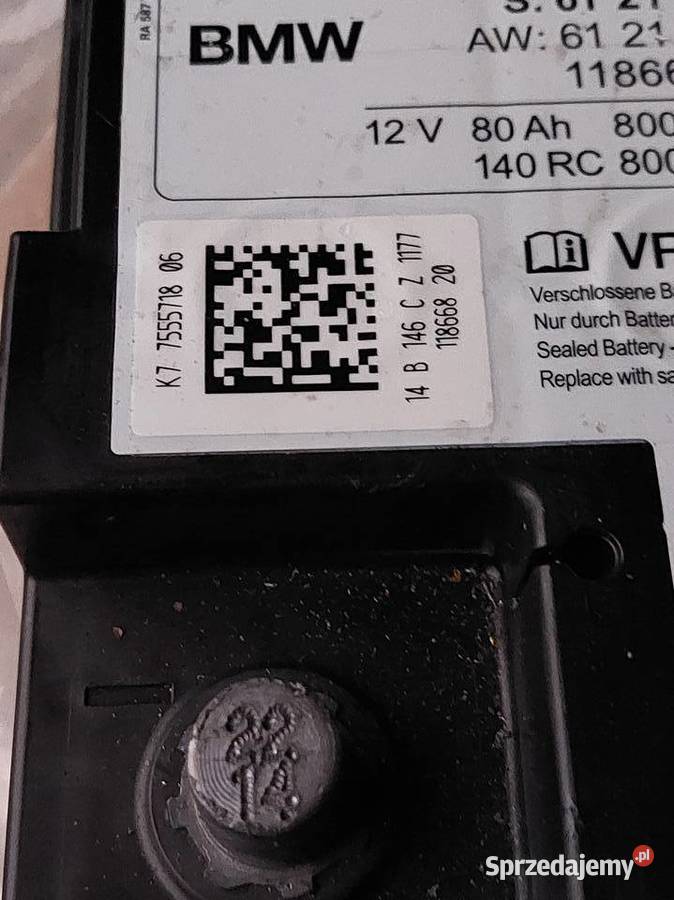 Akumulator BMW Varta AGM 80Ah 800A Tarnobrzeg