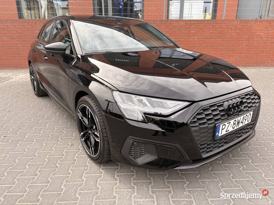 AUDI A3 15TFSI 150 Salon Polska wielkopolskie Swarzędz