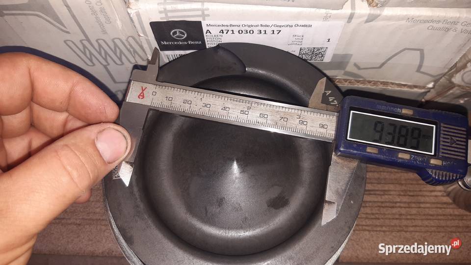 Tłok Mercedes Actros Arocs Antos ciężarowe Częstochowa