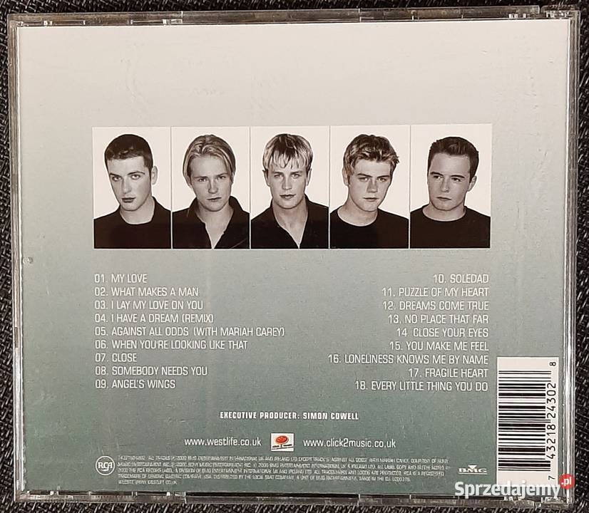 Album CD Zespołu WESTLIFE Album CD Coast To pop Katowice sprzedam