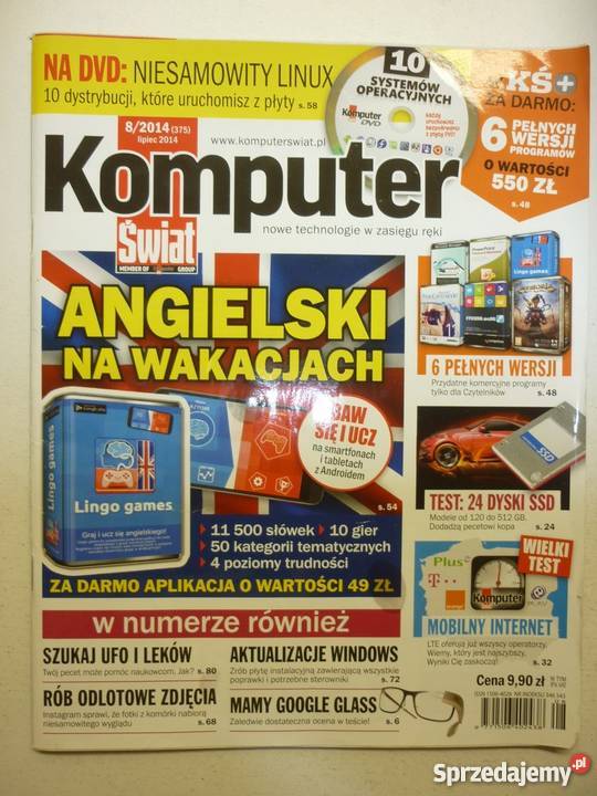KOMPUTER ŚWIAT 2014 08 Rok wydania 2014