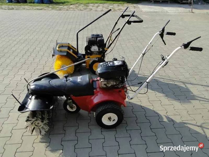 Szczotka Zamiatarka spalinowa DO KOSTKI śniegu