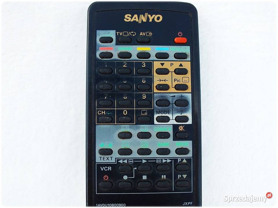 Pilot SANYO JXPF do starszych odbiorników TV Żary