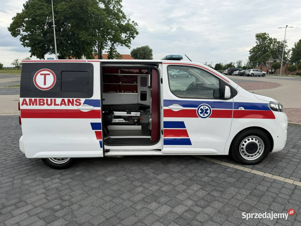 ambulansy Opel Vivaro Opel Vivaro oryginalny Gostyń