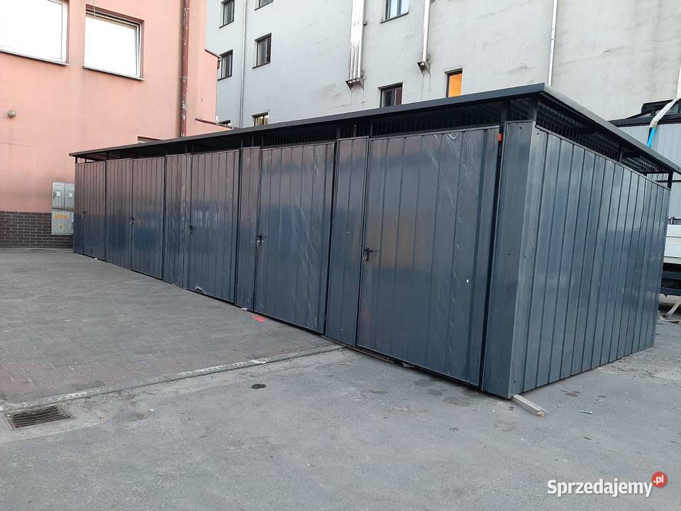 Wiata Altana Śmietnikowa ŚMIETNIK GARAŻ BLASZANY Nowa Sól