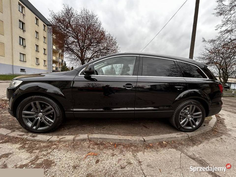 Audi Q7 41 Diesel 326 4x4 2008r unikalny czarny
