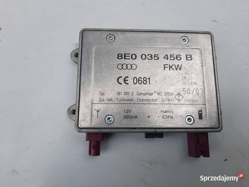 Antena wzmacniacz anteny A4 B6 8E5035503