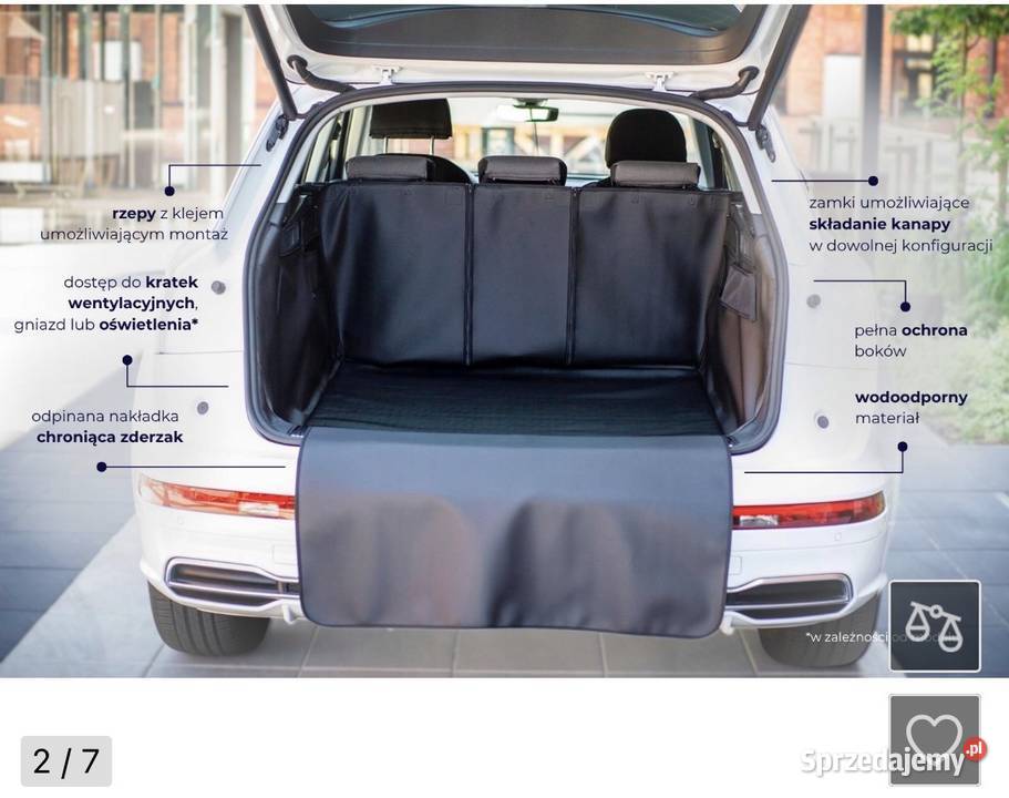 Pokrowiecmata bagażnika Volvo XC60 II łódzkie Aleksandrów Łódzki