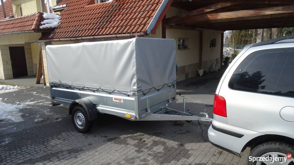 Przyczepka lekka neptun 260x125 z plandeką 2016r towarowe Rzeszów