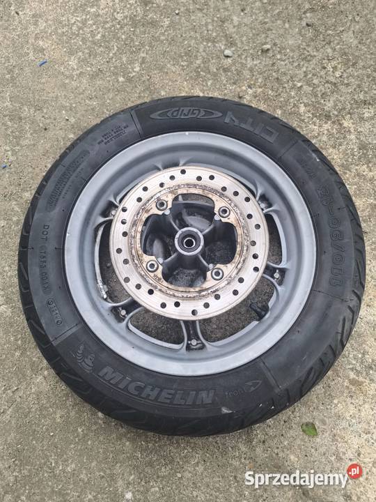 Koło przód Honda NES opona 110 90 R13 Michelin Średnica 13" Łomża