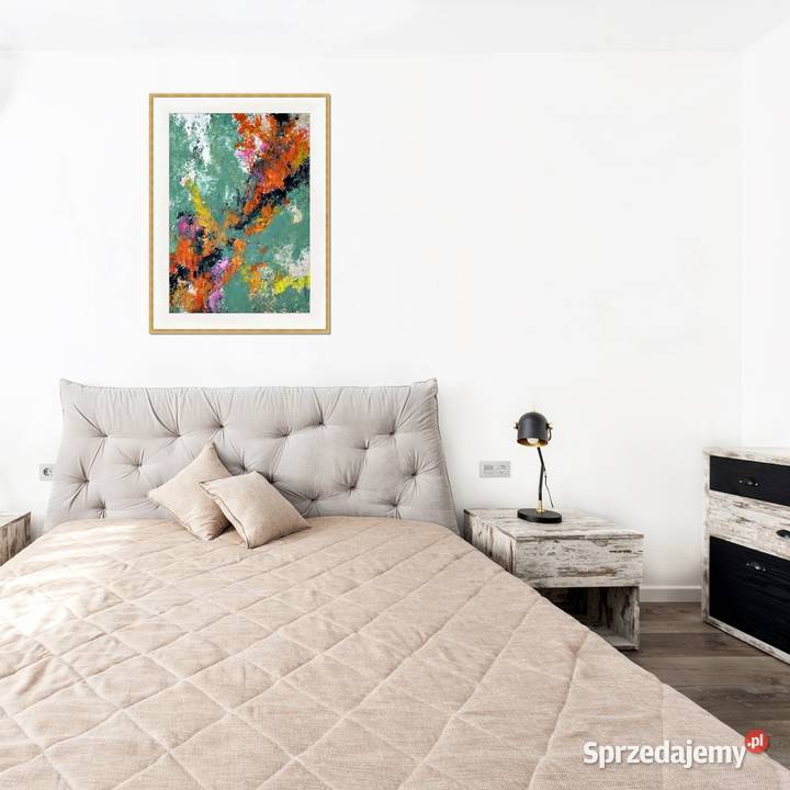 Secret garden 1 obraz abstrakcyjny nowoczesny Malbork