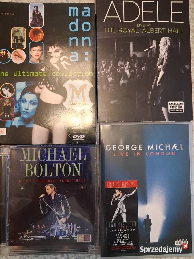 Zestaw 10 płyt DVD koncerty live