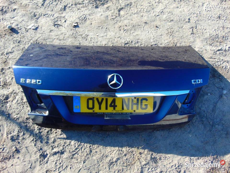 KLAPA TYLNA SZYBA 890 MERCEDES W212 osobowe Klapy bagażnika