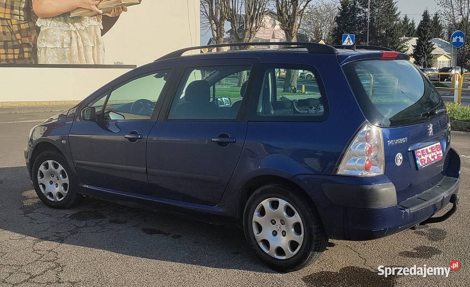 Peugeot 307 16 HDI Kombi centralny zamek Peugeot podkarpackie Sanok
