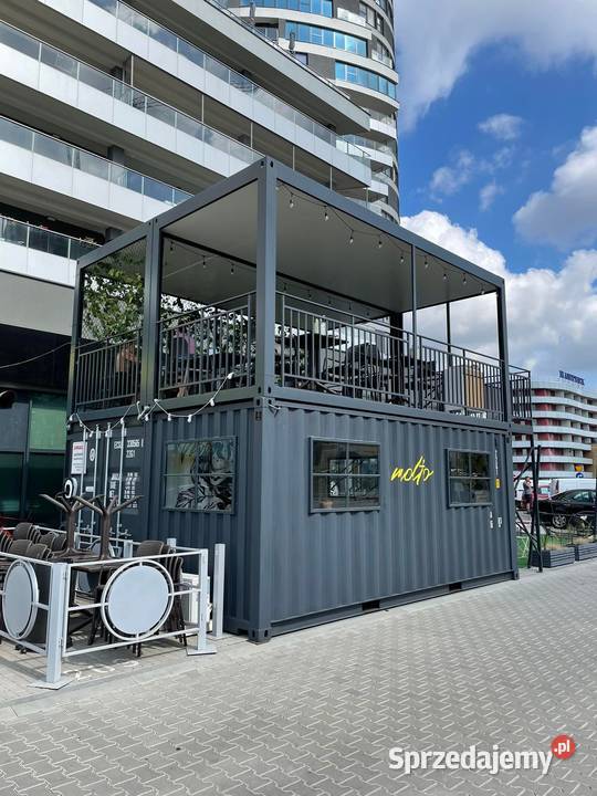 Kontener morski modyfikacje patio antresola Rzeszów