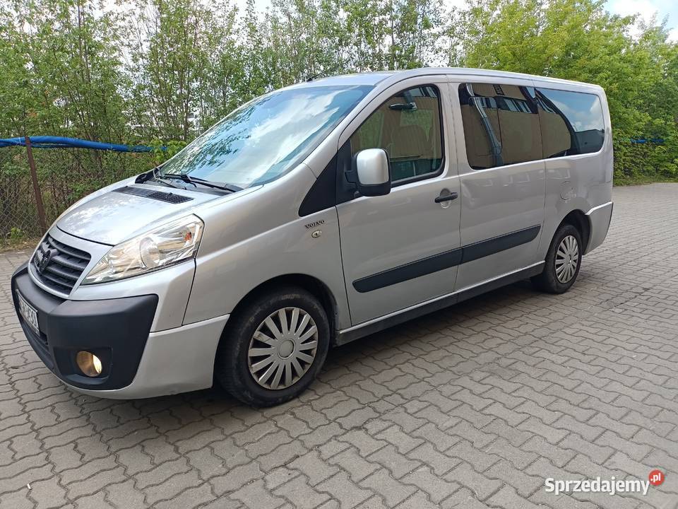 FIAT SCUDO 20d 2009 8osobowy diesel mazowieckie Warszawa