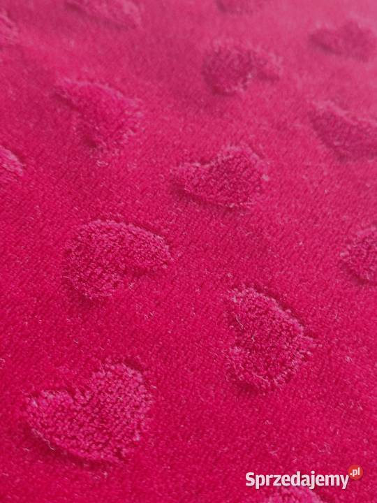 Japońska sukienka welurowa w serduszka HM 104 Katowice