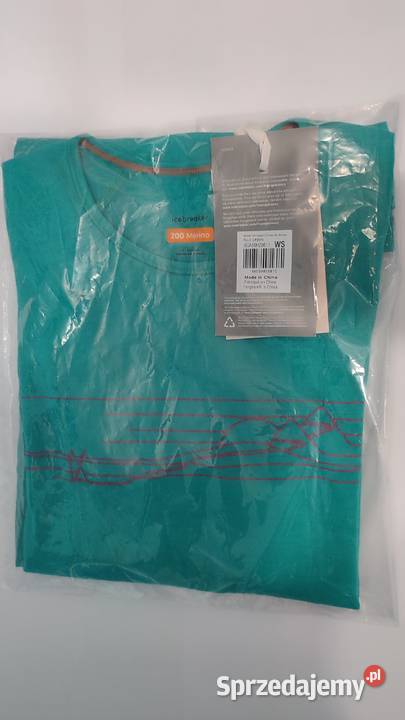 Icebreaker women 200 oasis LS crewe ski stripes Lubraniec