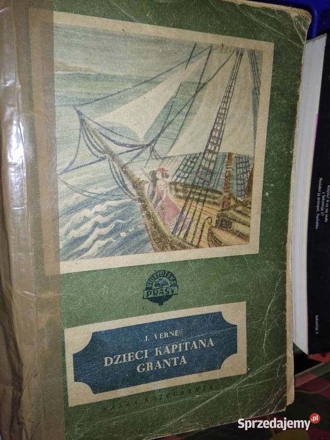 Dzieci kapitana Granta książki używane Warszawa sprzedam