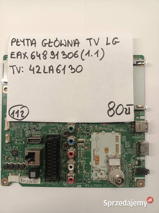 Płyta główna tv LG EAX6489130611 Głogoczów sprzedam