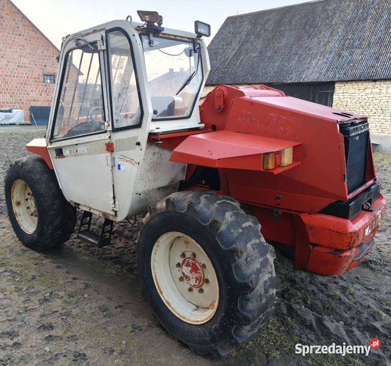 Manitou MLT 725 ładowarka teleskopowa 728 i 628 Maszyny rolnicze Uniejów