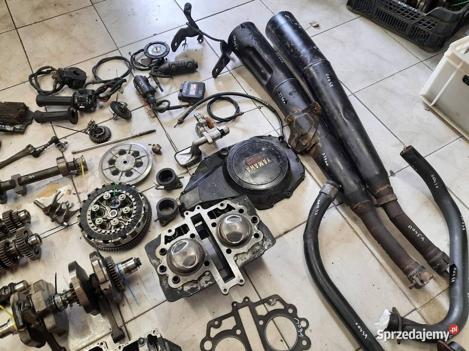 Yamaha XS 400 silnik części xs400 wał cylinder dolnośląskie