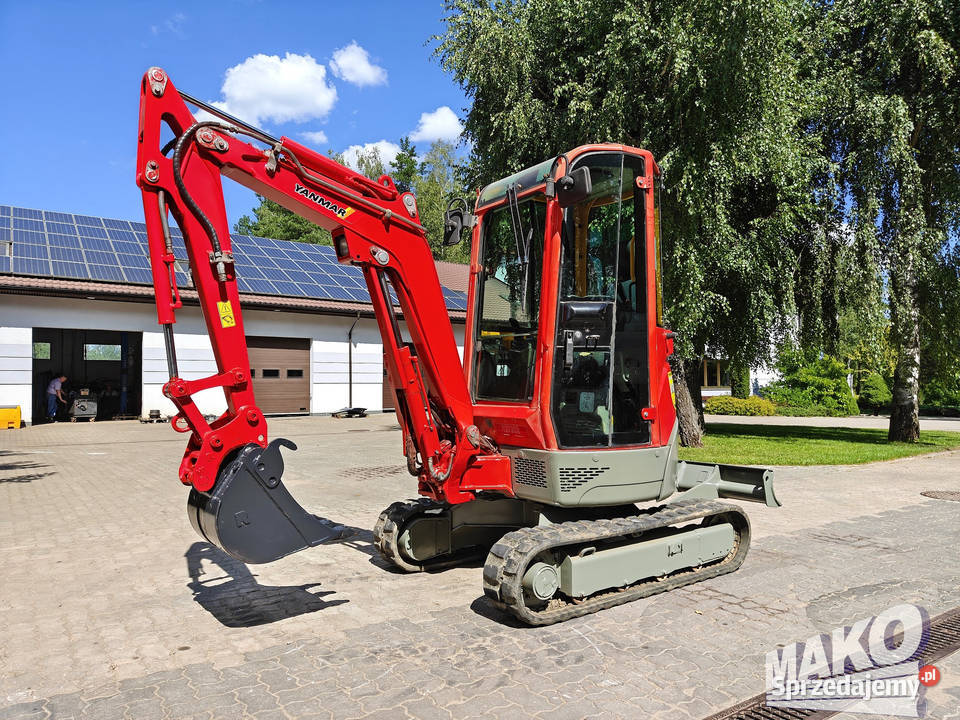 Minikoparka Yanmar ViO204 Morin M1 Lemiesz Ostrowiec Świętokrzyski