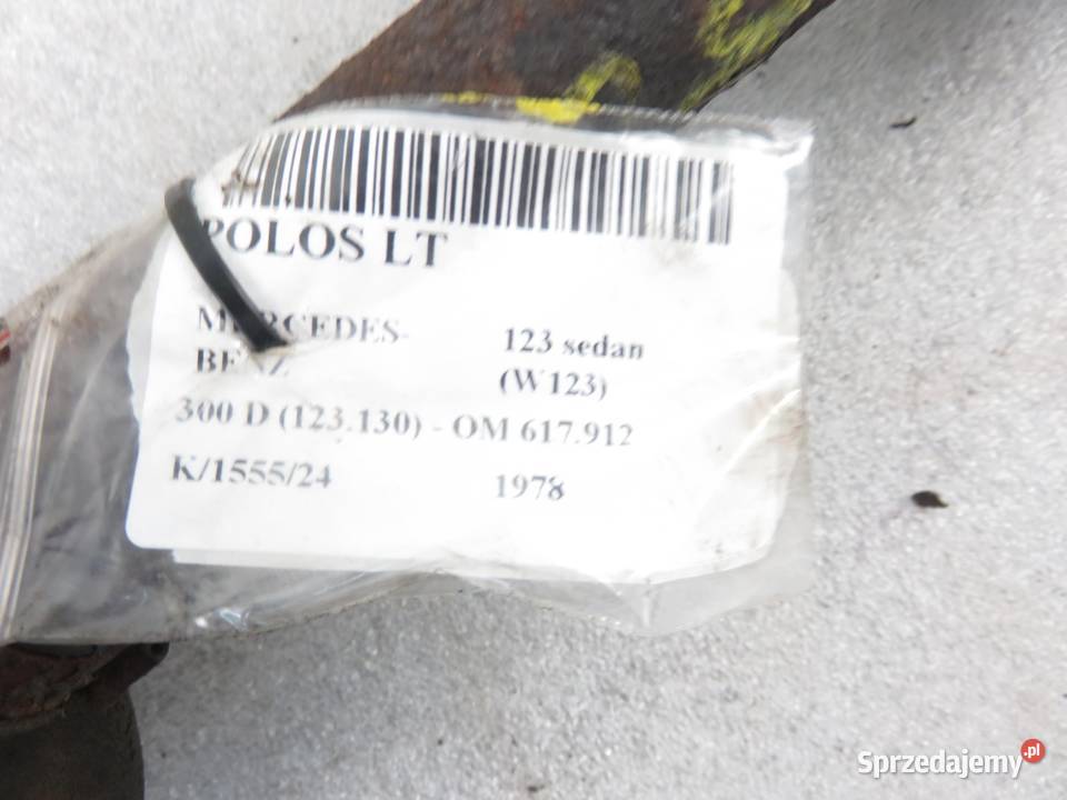 PÓŁOŚ LEWA TYLNA MERCEDES W123 300 D