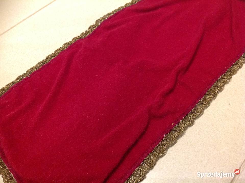 Grubsza Serwetka Bieżnik złota nitka lubuskie Nowa Sól