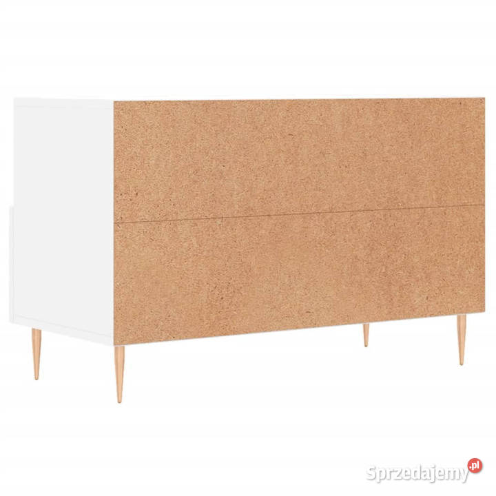 Szafka pod TV biała 80x36x50 materiał Warszawa