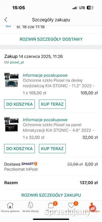 Folia na zegary Kia Stonic śląskie Zabrze sprzedam