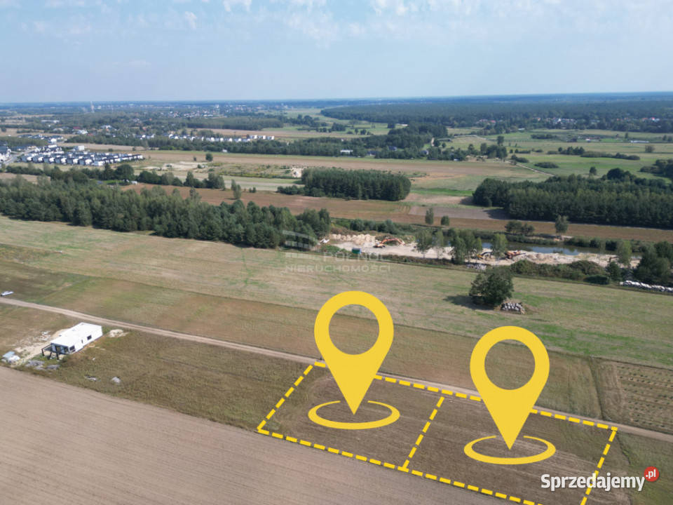 Dwie działki z warunkami zabudowy w Porosiukach 36.6m