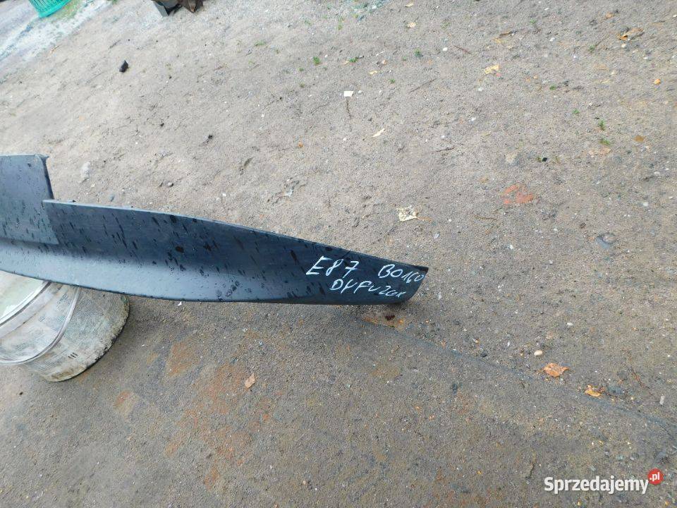 BMW E87 dyfuzor kolor schwarz B0162 WYSYŁKA Żory