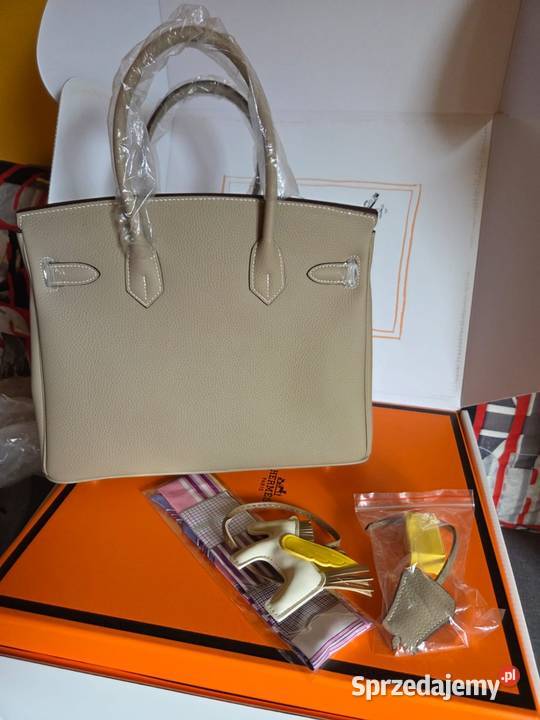 Torebka Hermes Birkin 39 taupe Łódź