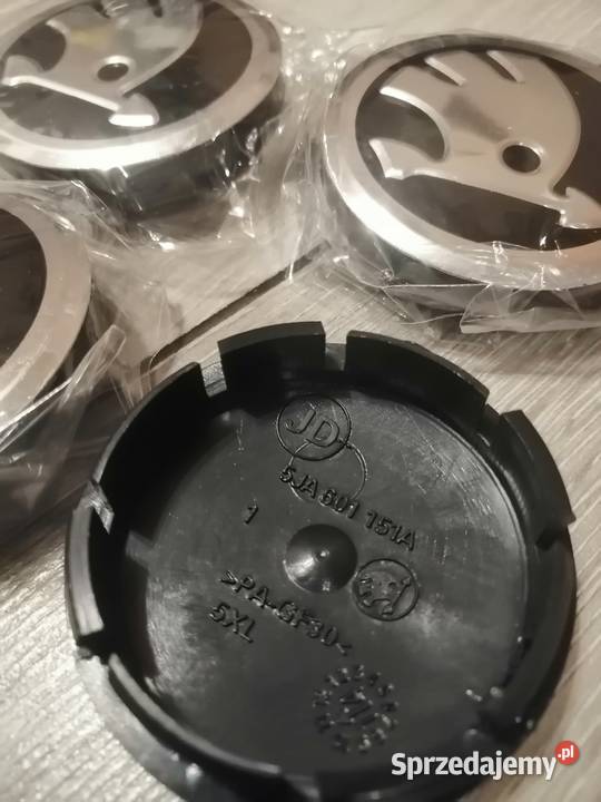 Nowe Dekielki SKODA 65mm 56mm 52mm Octavia Fabia śląskie Katowice