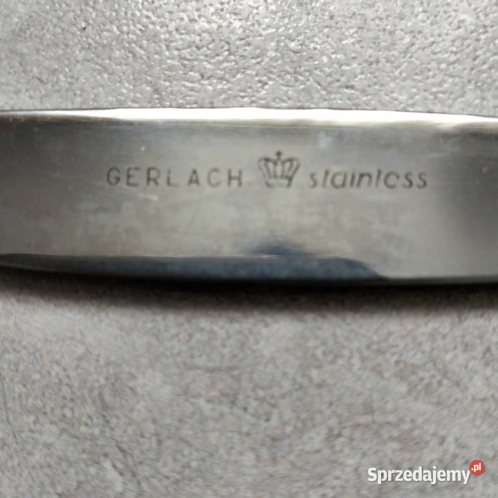 Gerlach noże stołowe obiadowe vintage PRL Miejsce Piastowe