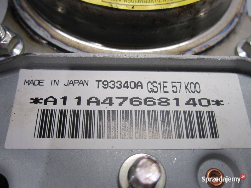 MAZDA 6 II GH AIRBAG poduszka kierowcy GS1E57K00 osobowe