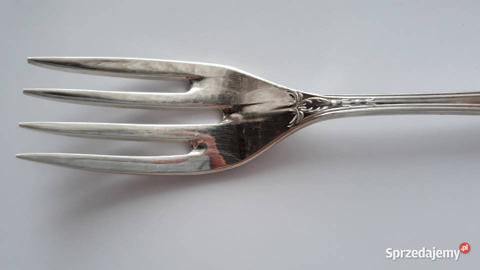 Posrebrzane widelce do ryb ROMAŃSKI Hefra Dąbrowa Górnicza